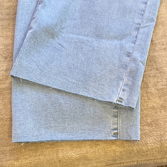 KDF Women's Straight Leg Jeans in Light Blue - Picture 4 of 6